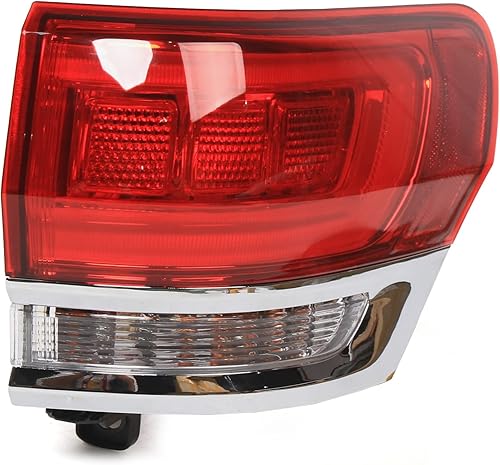 Miniatura 1 de Lámpara halógena trasera exterior para Jeep Grand Cherokee 2014 2015 2016 2017 2018 Asambleas de luz trasera (lámpara trasera del pasajero)