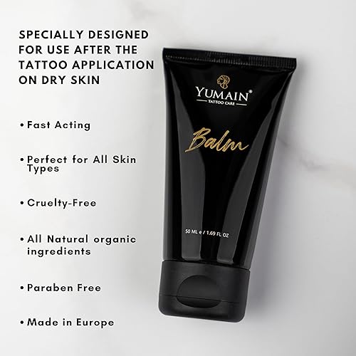 Miniatura 2 de Bálsamo para la piel seca - para el cuidado posterior del tatuaje - Altamente hidratante y regenerador - Ingredientes naturales - Rico en minerales,