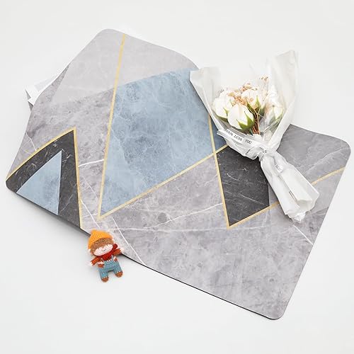 Miniatura 6 de Tapete de baño y cocina, barro de diatomeas, antideslizante, resistente al desgaste, de secado rápido, lavable a máquina, adecuado para cocina,