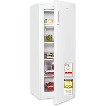 Exquisit Freezer 168 l net capacity energy efficiency class D 40 dBA high design 4-star freezing manual temperature control changeable door hinge GS5230-H-040D white [Energy Class D]