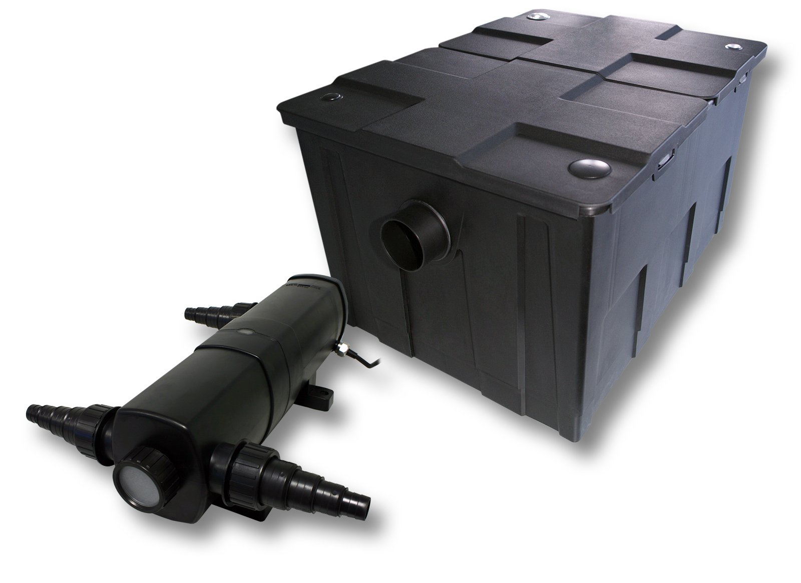 Set SunSun: filtro biologico 60000l chiarificatore UVC 36W