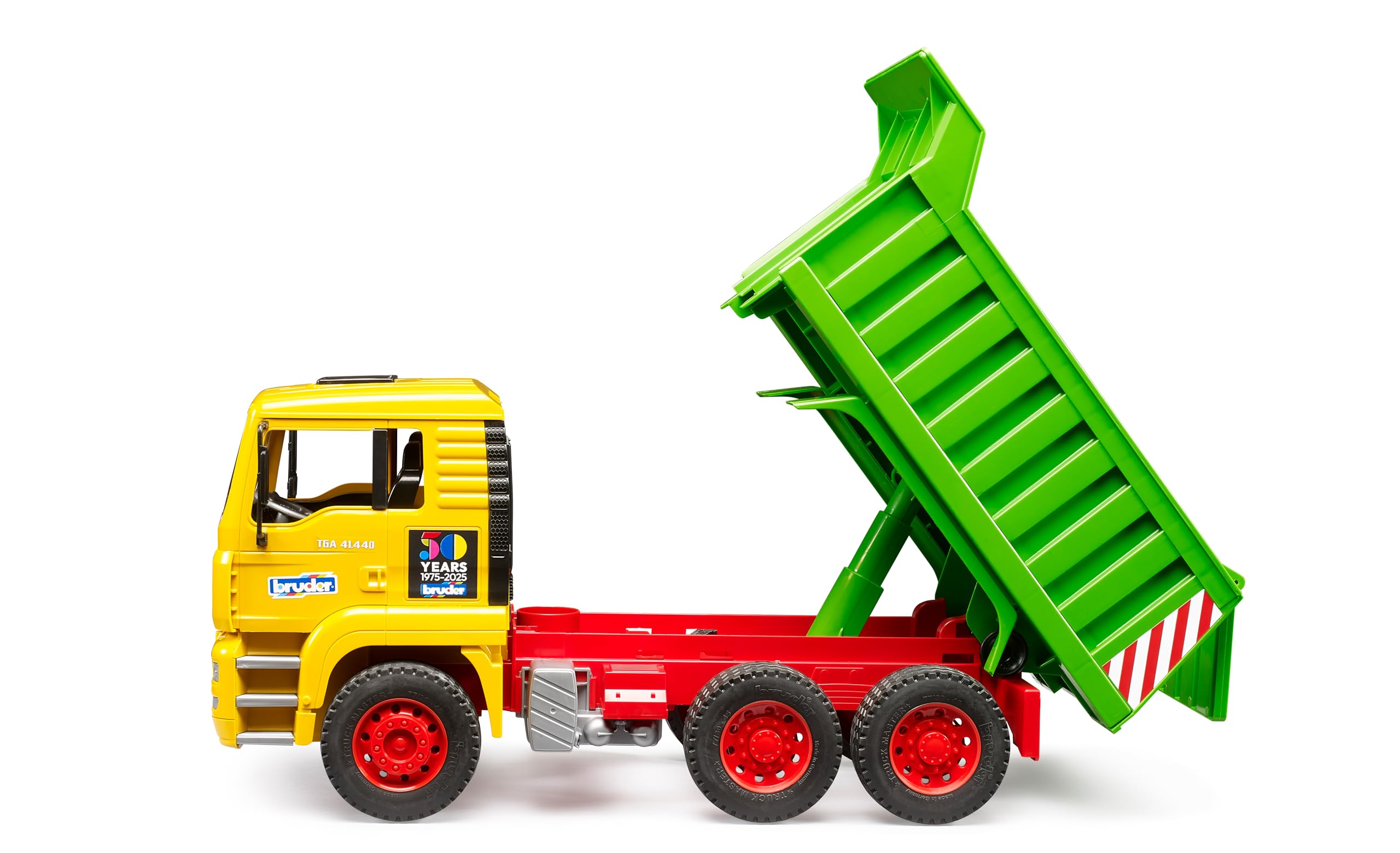 bruder 01066 - MAN TGA Kipp LKW, 50 Jahre Jubiläumsedition