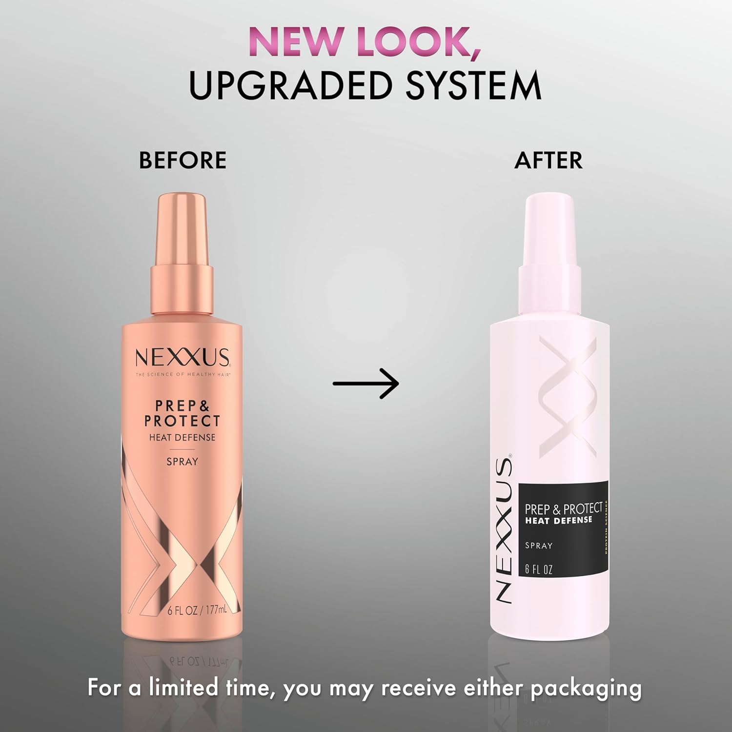 Nexxus Heat Defense Spray Prep & Protect for 450 degree heat protection, with StyleProtect Technology 6 oz - Image 3