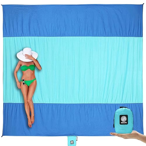 WEKAPO Sandproof Beach Blanket XL