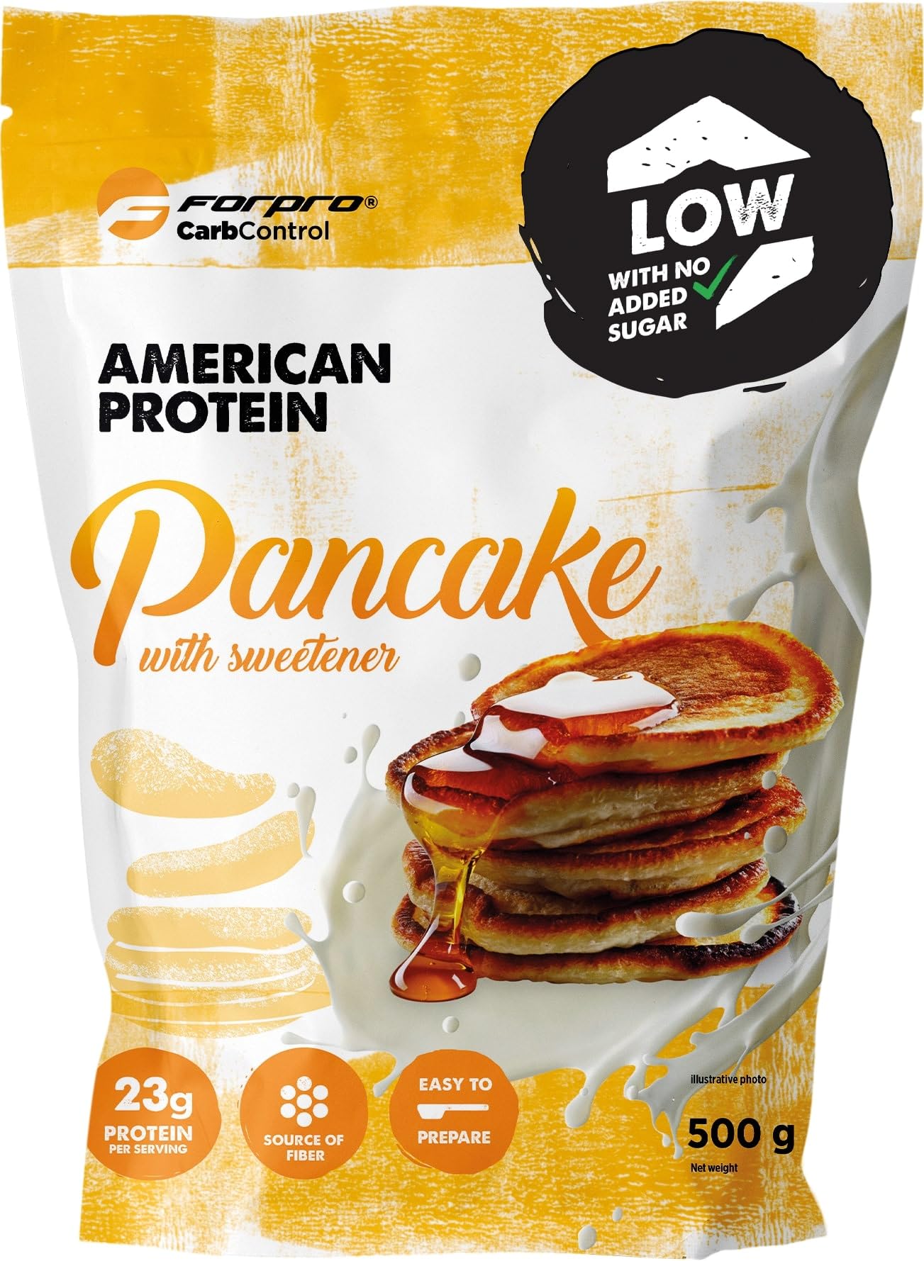 Forpro CarbControl American Protein Pancake With Sweetener 500g