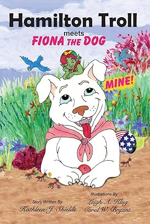Hamilton Troll meets Fiona the Dog