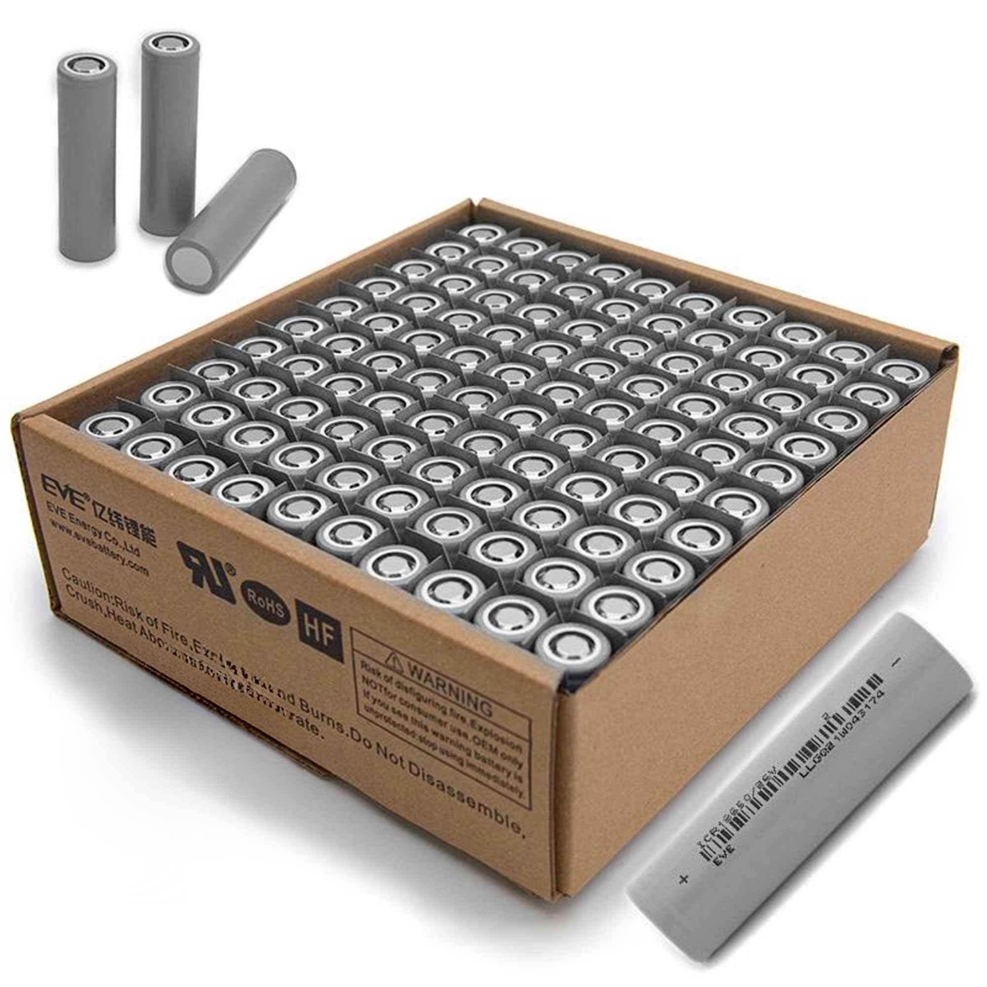 Celda 18650 3,5A/h 3C [Eve] - 100 uds