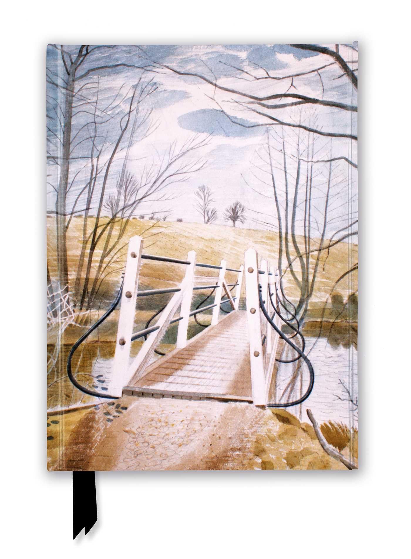 Flame Tree Gift Eric Ravilious: Iron Bridge at Ewenbridge (Foiled Journal)