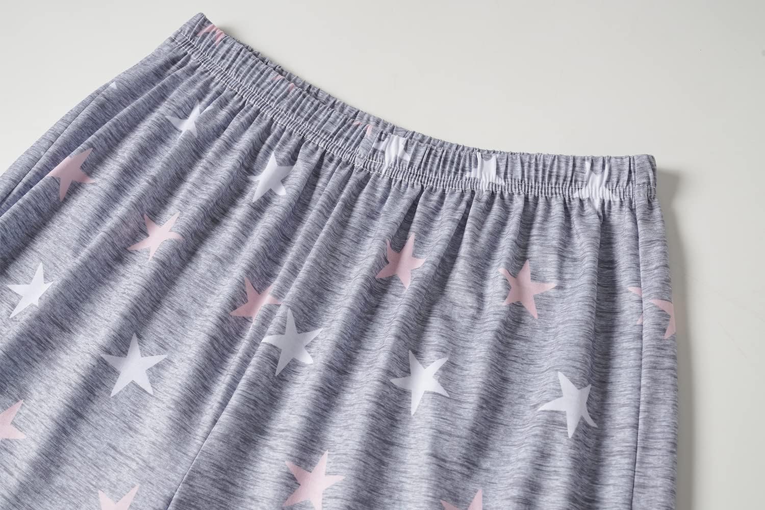 YIJIU Women's Short Sleeve Tops and Capri Pants Cute Cartoon Print Pajama Sets - Image 6