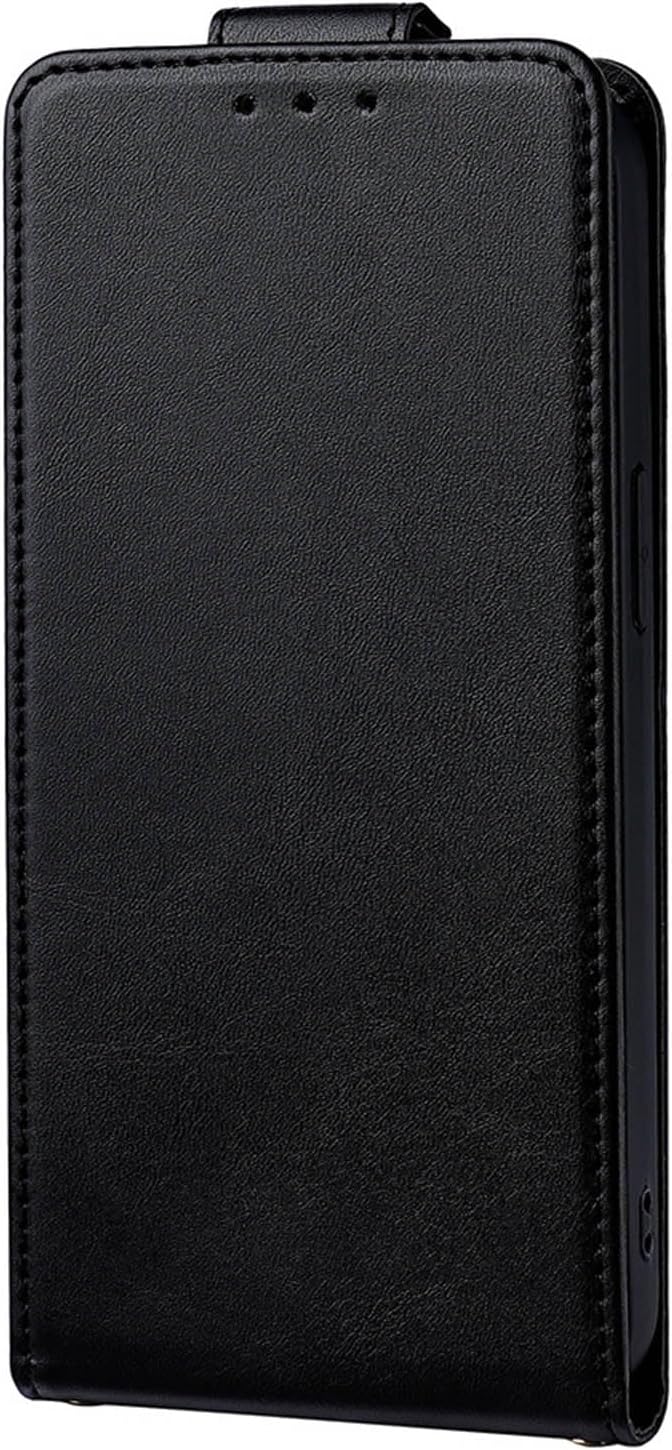 Wallet Case for iPhone 17 Pro Max /17 Pro/Air/17,Up and Down Full Body Protection Flip Leather Cell Phone Case Comfortable Thin Feel Drop Proof Cover(Black,Air)