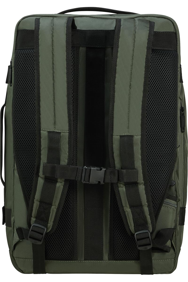 American Tourister Urban Track - Ryanair Kabinentasche 25 x 20 x 40 cm, 24.5 L, 0.50 kg, Handgepäck, Flugzeug Rucksack S Underseater, Grün (Dark Khaki)