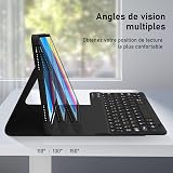 Hofsos Coque Clavier pour iPad A16 11/10 Ème Generation 2025/2022 11/10.9" - 4