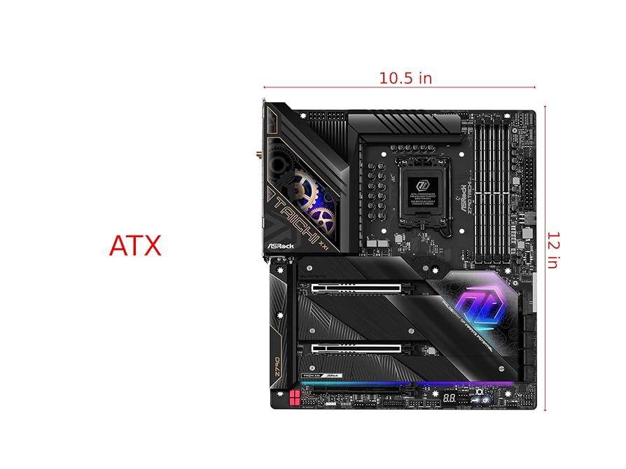 Amazon.com: ASRock Z790 Taichi LGA1700 Motherboard, Intel