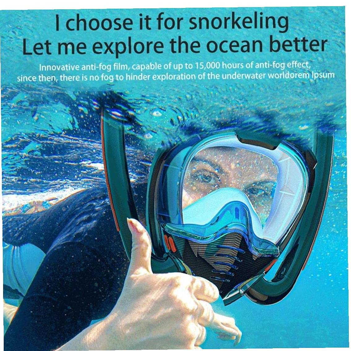 Hombres Adultos Mujeres Mascarilla Doble Respiración Tubo De Silicona Mascarillas De Snorkel De Buceo De Buceo De Buceo