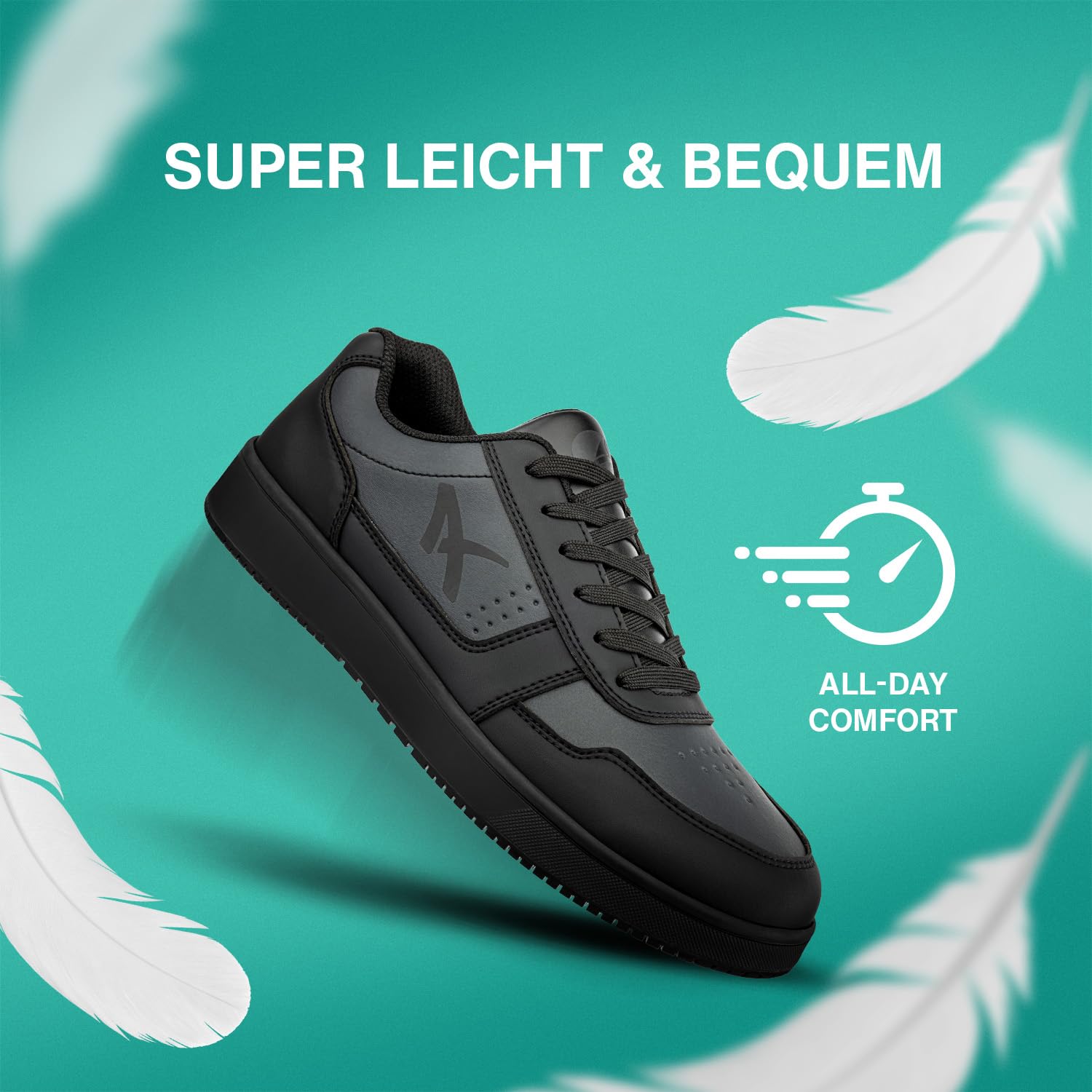 ALBATROS Zapatillas de trabajo Squad unisex – Antideslizante – Zapatillas antideslizantes – Zapatillas de trabajo súper ligeras para hombre y mujer – Cómodos para el día a día y el trabajo