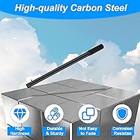 Vista 3 de Horizontal Hydraulic Jack Handle Replacement, AngleKai Hydraulic Floor Jack Handle Replacement for Car Accessories (Black)