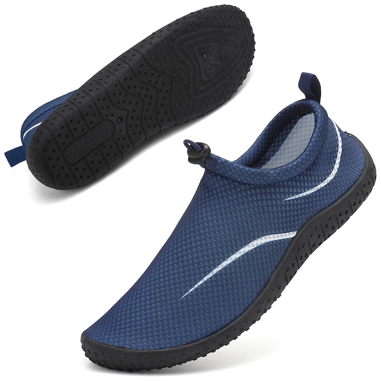 Water Shoes Beach Shoes Swimming Aqua Socks Barefoot Sea Pool Quick Dry Lightweight Breathable Adjustable Surfing Diving Women Men-image-12