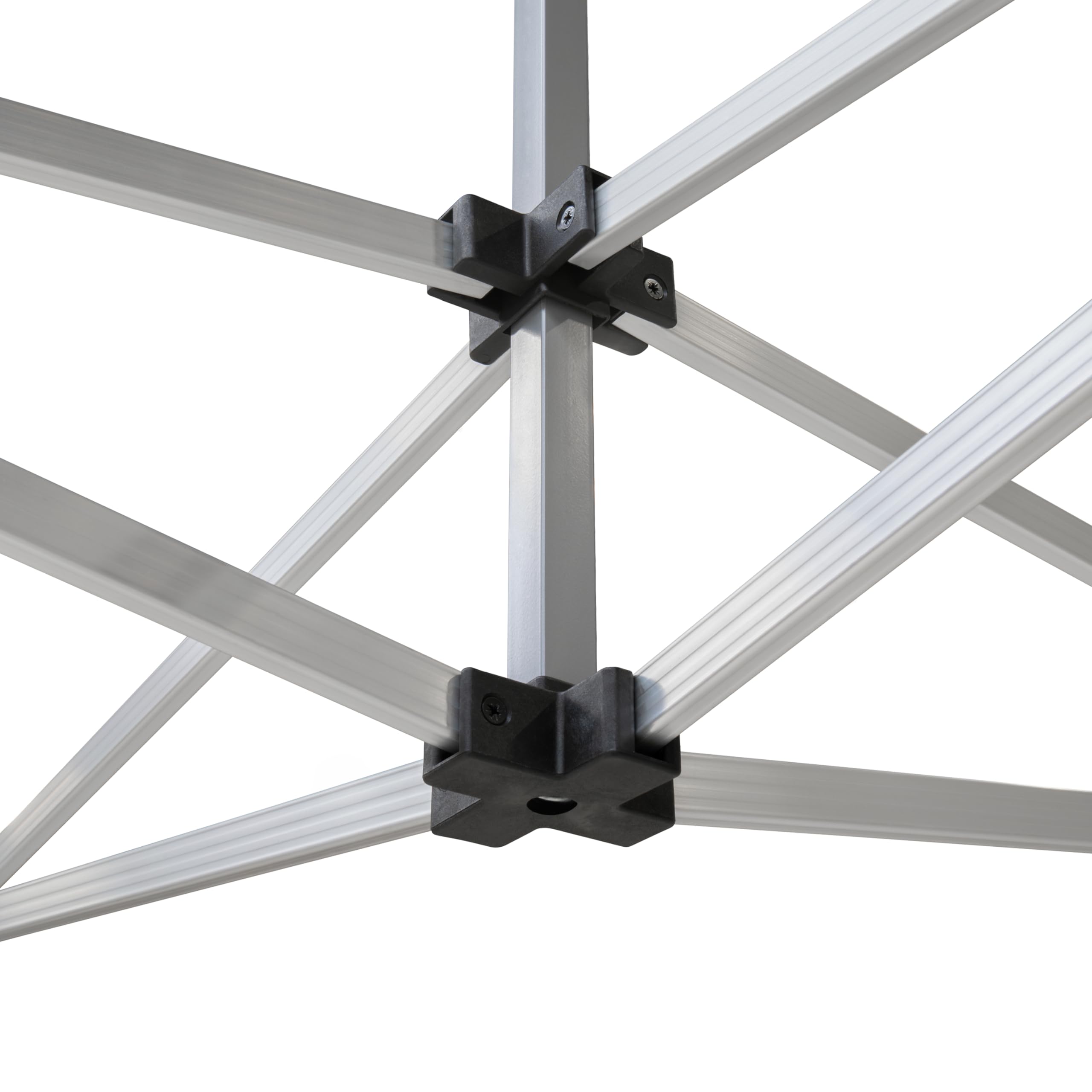 Gazebo Pieghevole TOOLPORT 4x4m In Alluminio Con Laterali Panoramiche – Bianco - 2