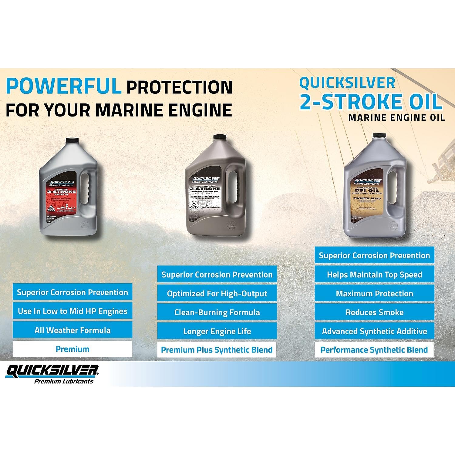 Amazon.com: Quicksilver Premium 2-Stroke Engine Oil for Outboards