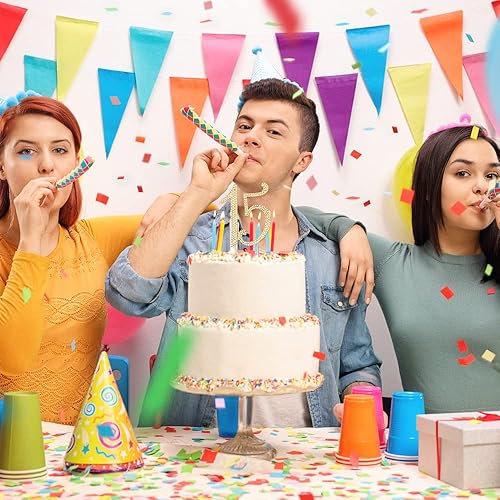 Miniatura 2 de Decoración para tartas con diamantes de imitación de 15 años, decoración dorada para tarta de cumpleaños número 15, decoración de fiesta de