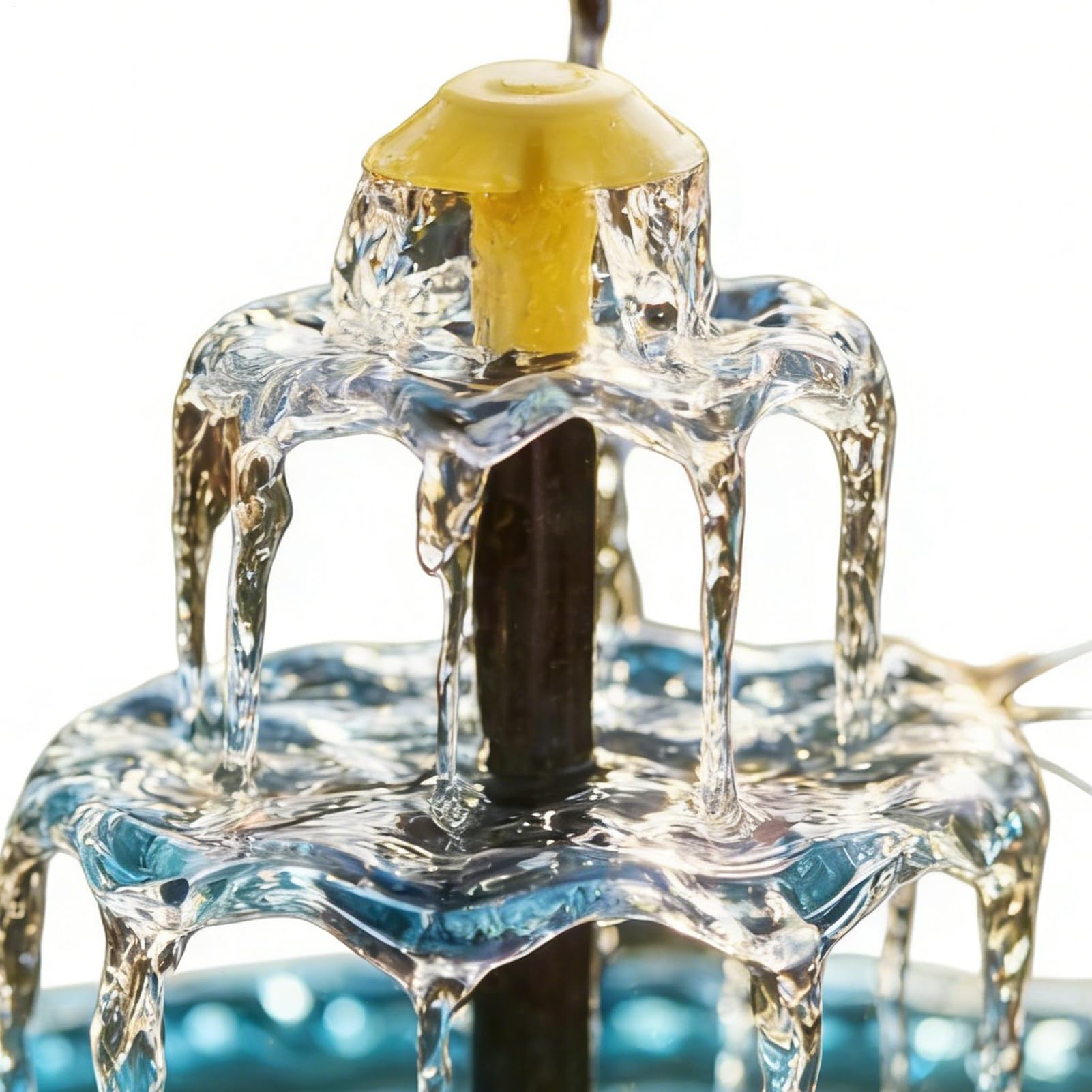 Fuente de Agua Solar para Baño de Aves Recipiente de baño para aves de | Bebedero para Colibríes para Jardineros, Hogares, Patios, Amantes de Aves, Balcones, Terrazas, Jardines, Parques, Es