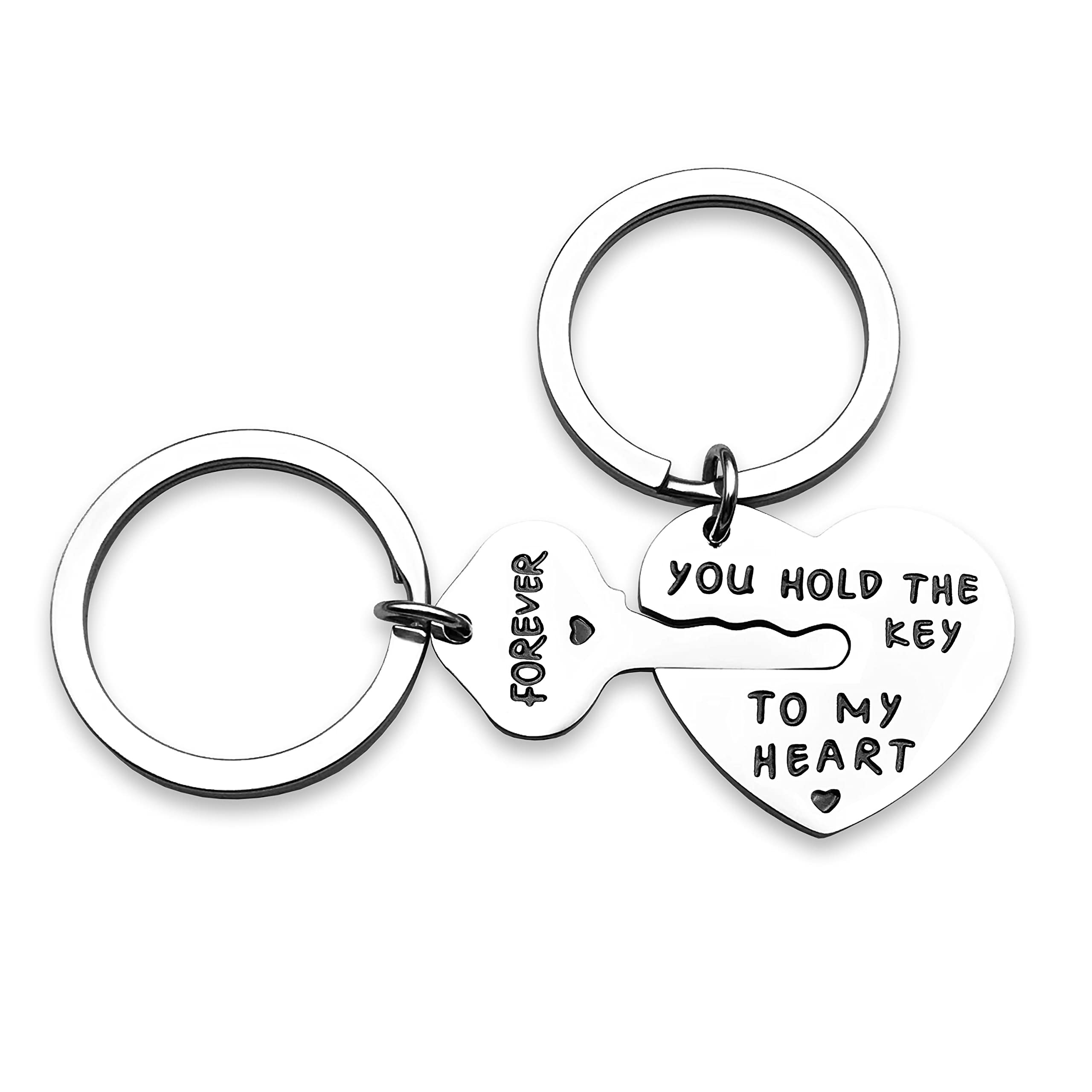 MAKBAKBest Gifts for Couple Keychain You Are My Person Love You Puzzle Piece His Her Keychain Him Boyfriend