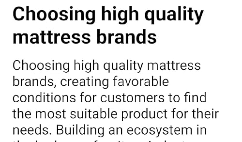 Xinh Mattress