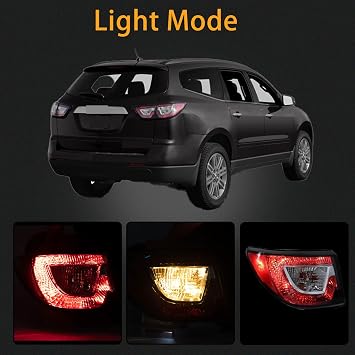 Right Tail Light Assembly Compatible With 2013-2017 Chevy Traverse
