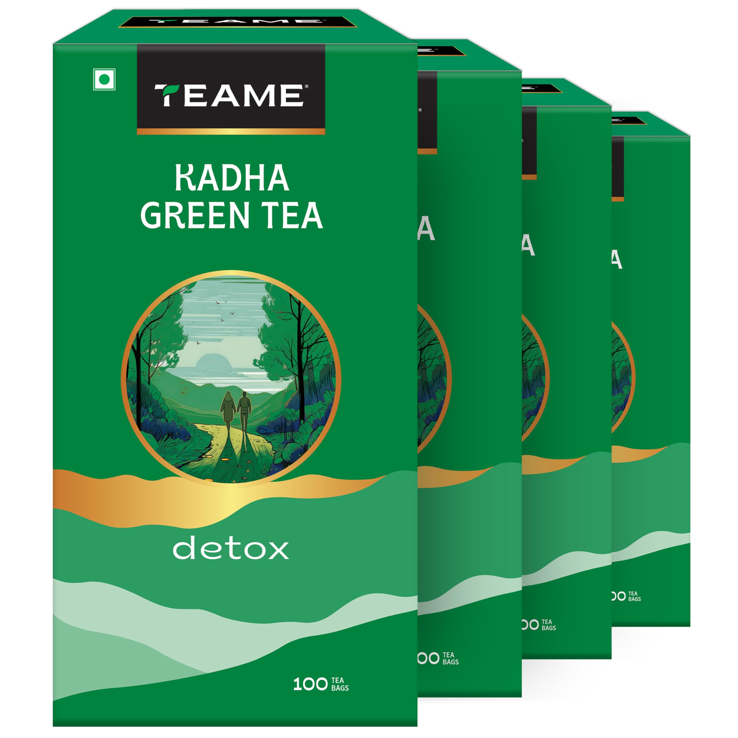 100 Count (Pack of 4)