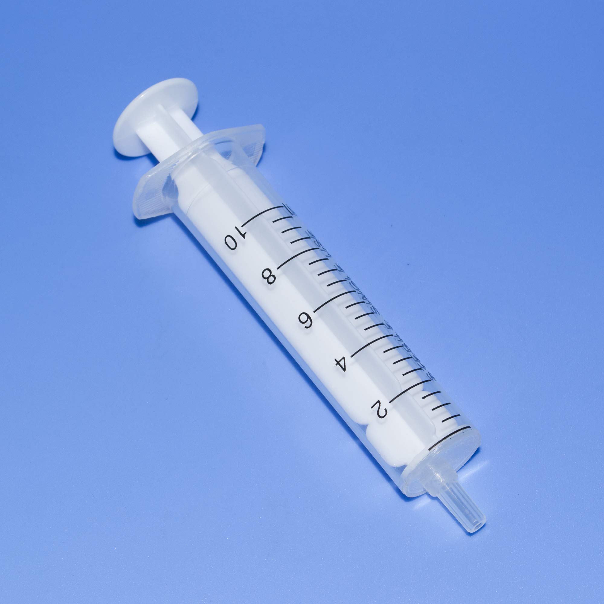 Buy 50Pcs 10ml Syringes Sterile Without Needle No Rubber Ring HPLC