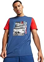 Vista 6 de PUMA Hombres BMW MMS Essentials Motorsport Tee Casual Tops Casual - Negro