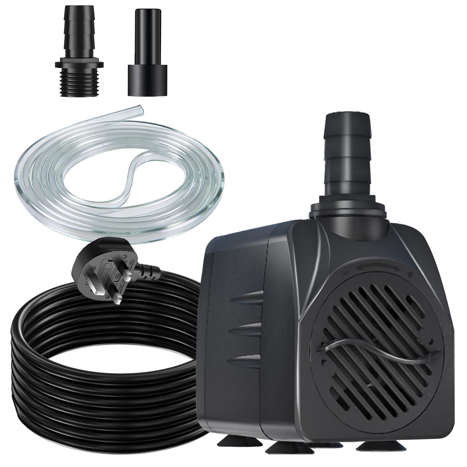 Knifel Submersible Water Pump, 600L/H (10W) with 3M Power Cord