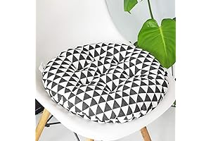 vctops Circular Cushion Bohemian Round Soft Chair Pad for Home Office Kitchen Outdoor