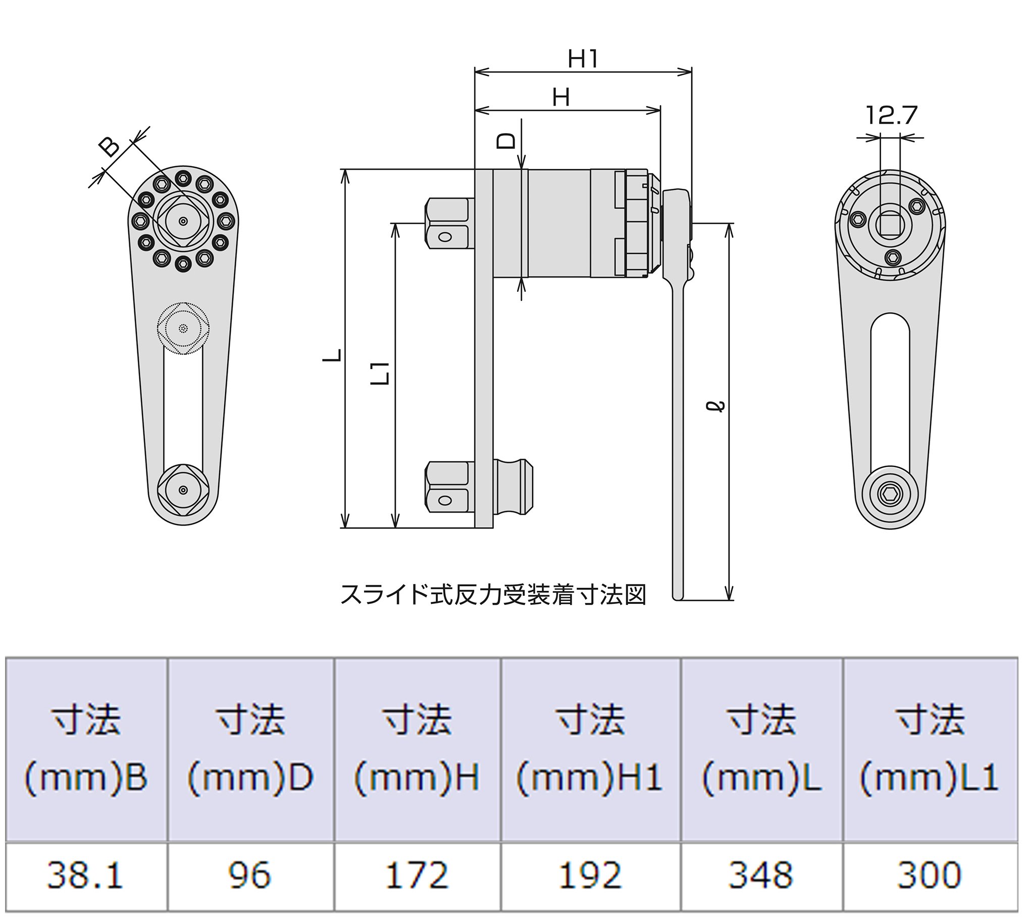 Amazon | トネ(TONE) 強力パワーレンチ P600A 差込角12.7mm(1/2