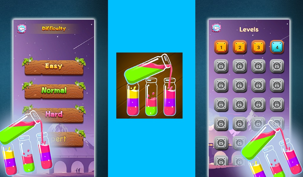 Water Color Sort Puzzle Games-Amazonアプリストアのアプリ