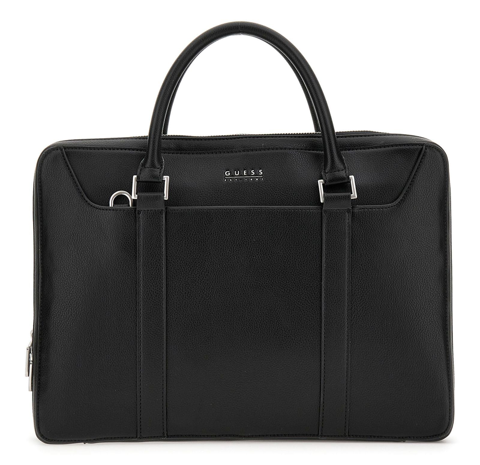 GUESS Parma Document Case W Handles, Hand Bag para Hombre, Talla única