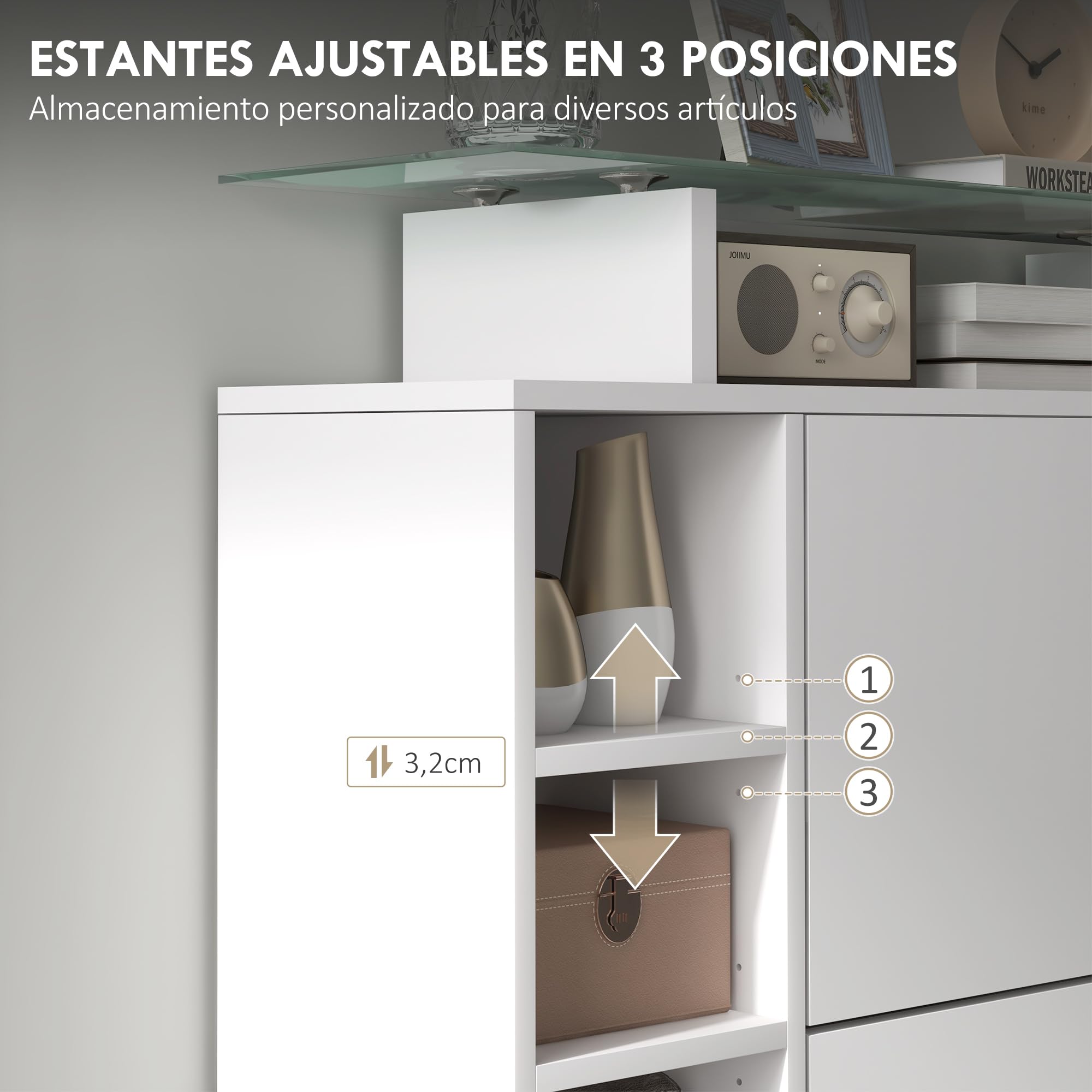 HOMCOM Zapatero Moderno de Entrada con Cajones Abatibles y Estantes Ajustables para 12 Pares de Zapatos, Estrecho para Pasillo y Recibidor 89x25x92 cm Blanco