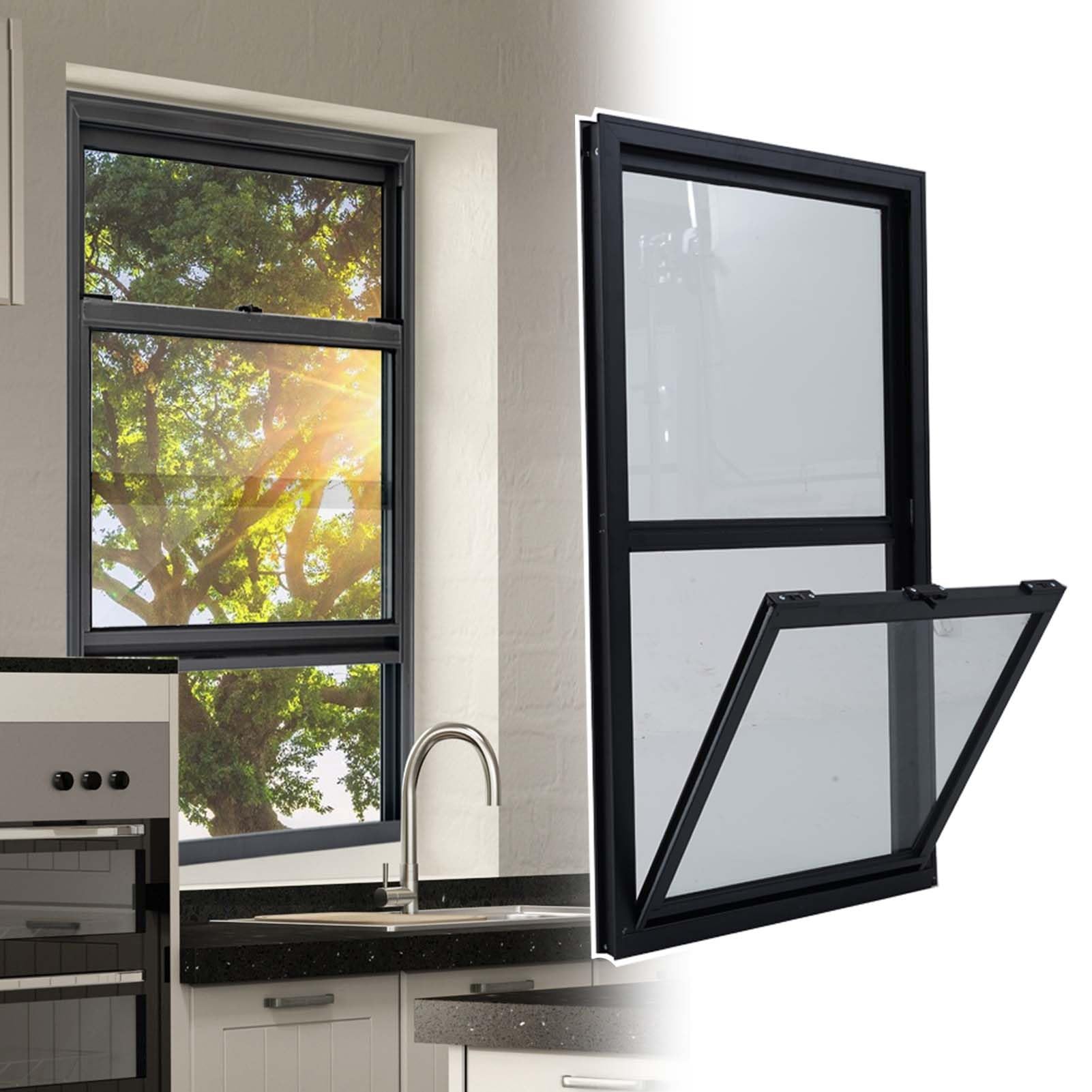 Ventanas de repuesto para tormentas correderas aluminio para sótanos y cobertizos