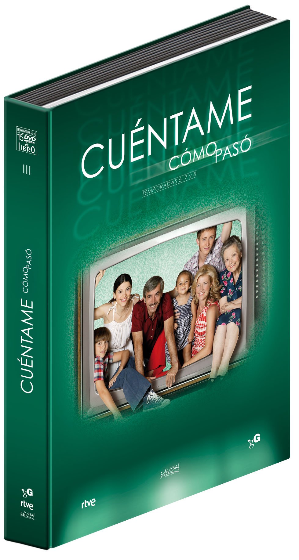 Cuentame Como Paso - Pack Vol 03 - Temporadas 06-07-08 + Libro 48 Paginas (DVD)