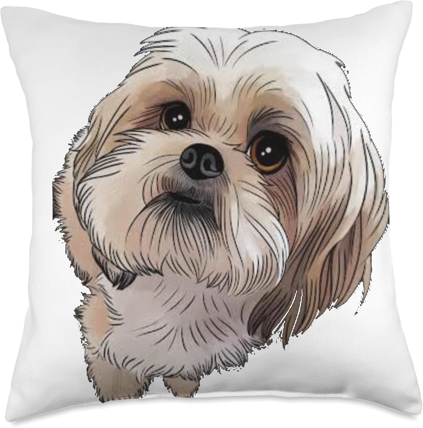 Shihtzu Pet Gifts Throw Pillow
