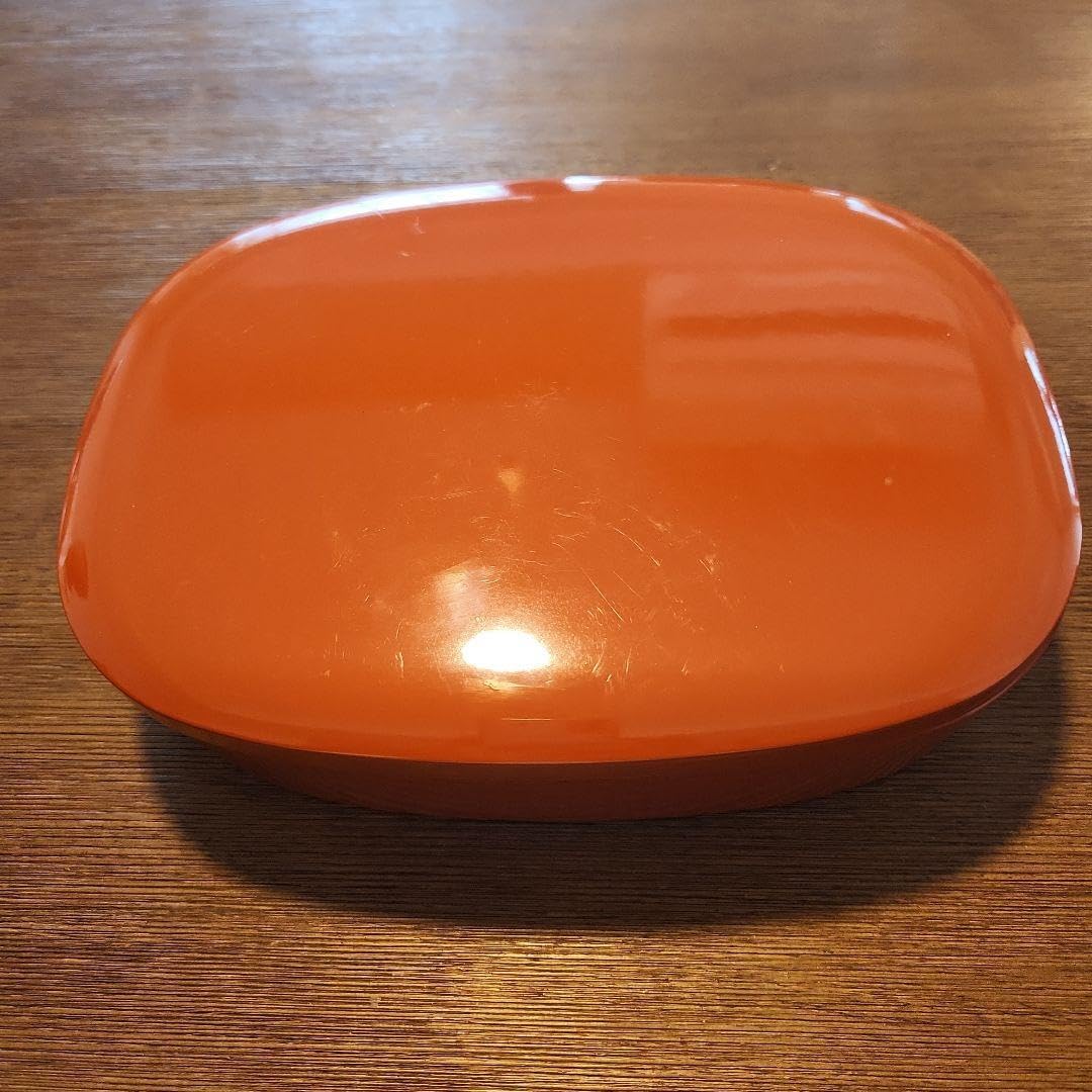 入れ子 小判型三段重箱 山中塗