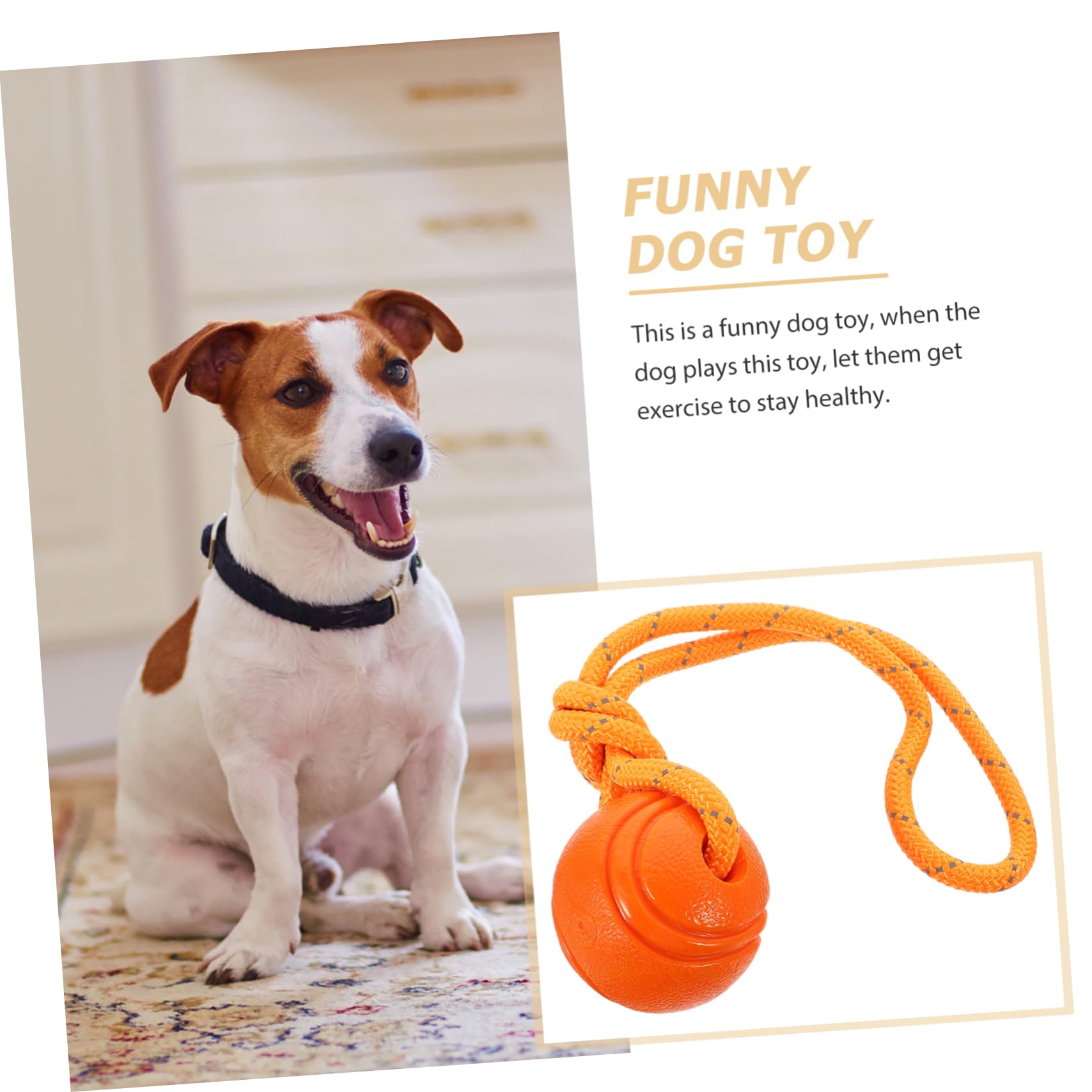 WOONEKY 3 Piezas Jugar con la Pelota masticadores Juguetes Perros Juguetes para Masticar Perros para Cachorros Dog Toys Juguetes para Perros pequeños Juguete Cachorro Caucho