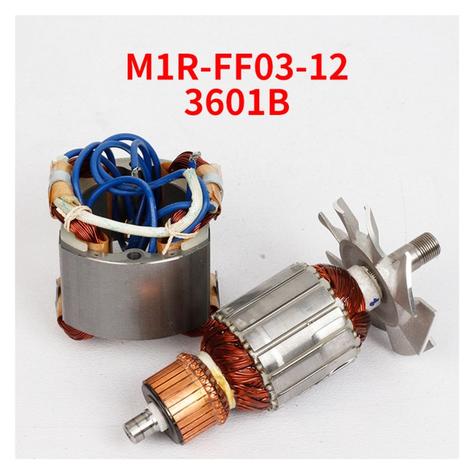 Piezas De Estator De Rotor, Máquina De Grabado De Fresado De Baquelita, Bobina De Anclaje De Armadura,(Compatible For Makita 3601B M1R-FF03-12 For Dongcheng)(Rotor)