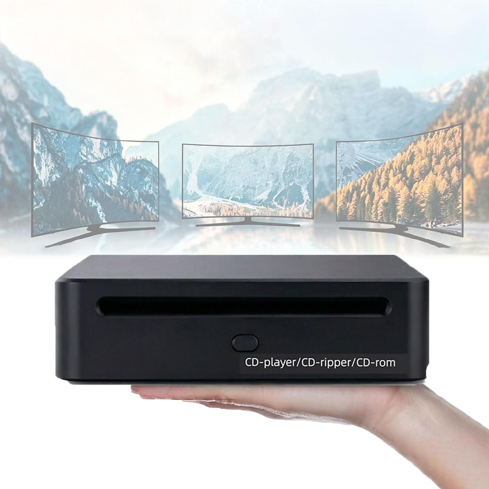Piccolo Lettore CD Per Impianto Stereo Domestico, Ripper Automatico Di Dischi E Digitalizzatore Audio Per File WAV Senza Perdita, Componente Per Deck Musicale Hi-Fi Esterno Compatibile Con Android