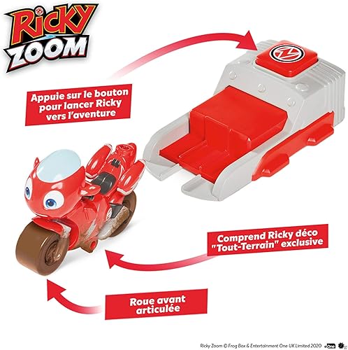 Miniatura 2 de Ricky Zoom T20039 Lanzamiento & Go Ricky