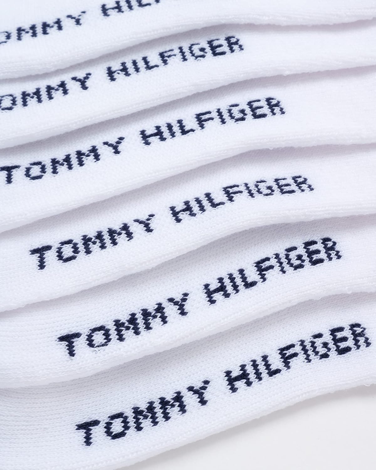 Tommy Hilfiger Unisex Kids' Athletic Socks - Cushioned Crew Socks (6 Pack)