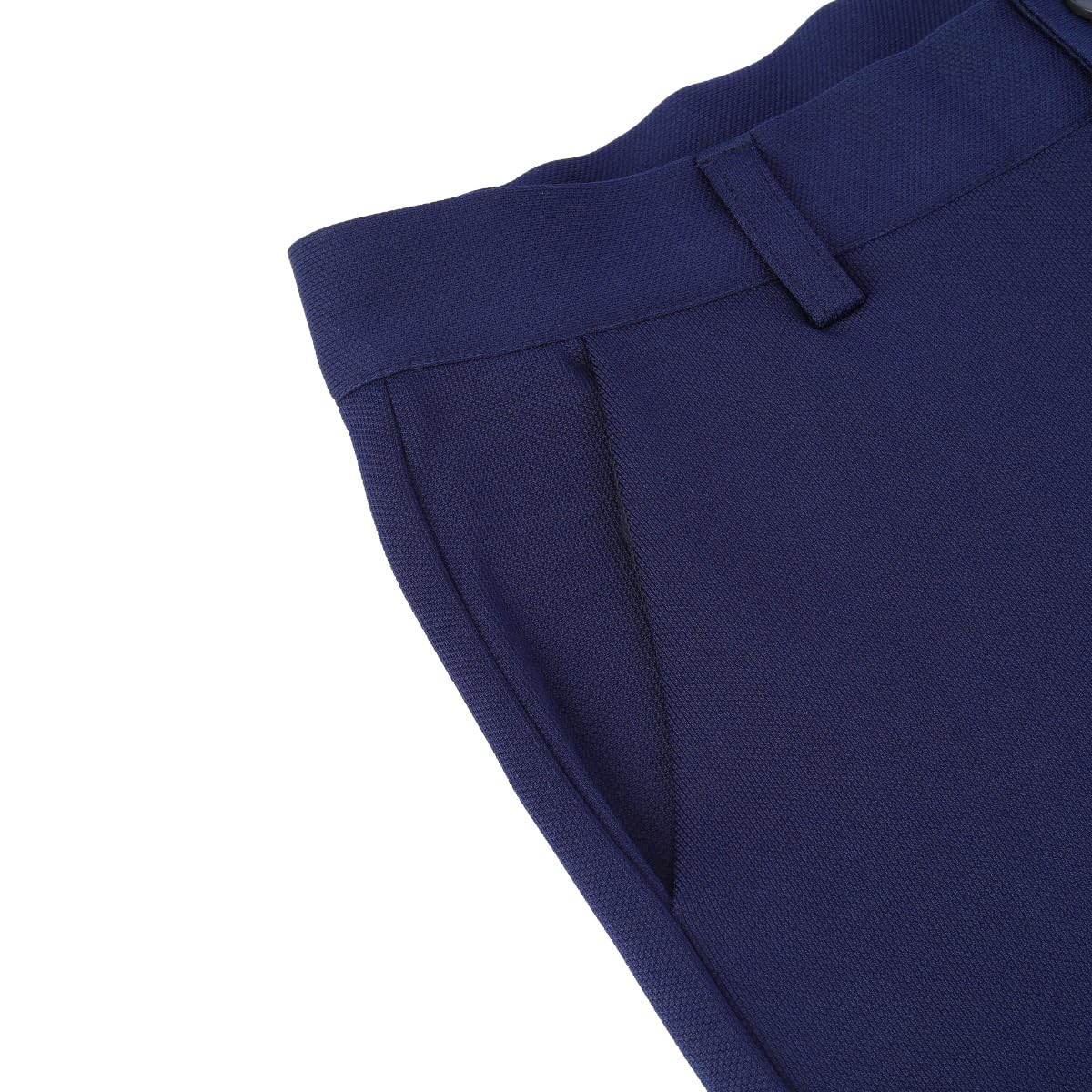 Allthemen Pantalón de Traje de Hombre con Comodidad elástica Traje Slim fit Pantalón Recto para Negocios
