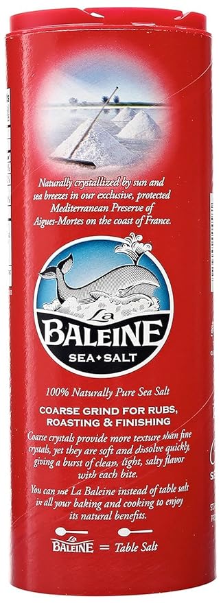 Sal Marina Gruesa La Baleine, Producto de Francia, 26.5 Oz miniatura 7