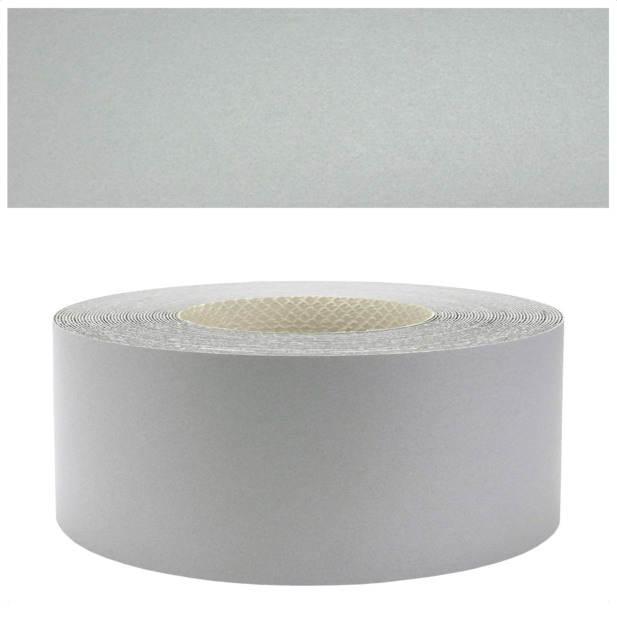 Mprofi MT® Melamine Edge Banding Aluminium | 45mm X 20m | Melamine Edging Tape | Iron-On Edge Trim with Hot Melt Adhesive | Durable & Easy to Apply for Furniture, Shelves & Worktops — image 1