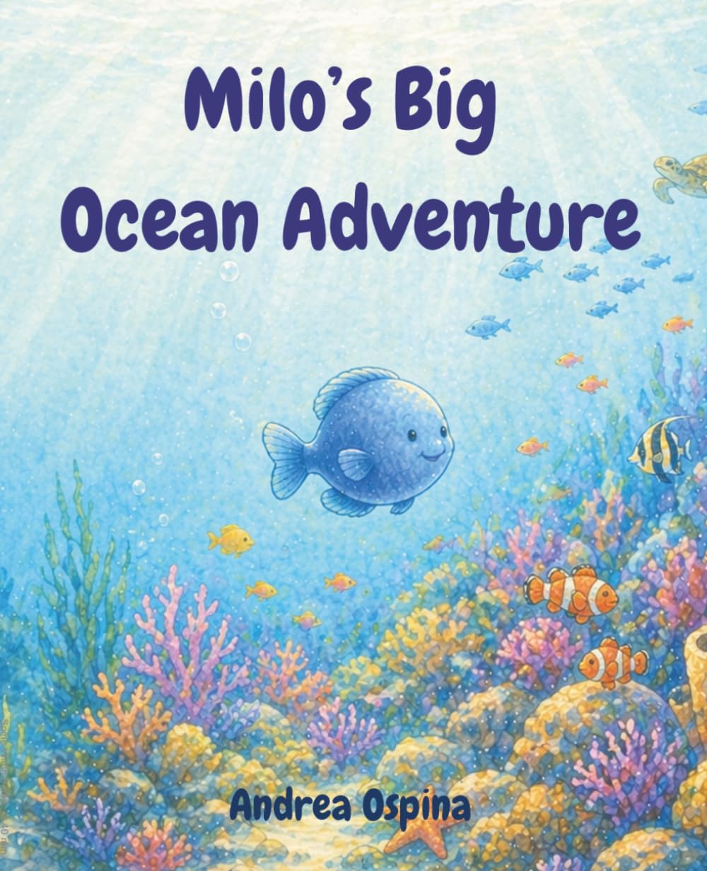 Milo’s Big Ocean Adventure: A Fun Underwater Story About Friendship, Exploration, and Sea Animals for Kids Ages 3-8